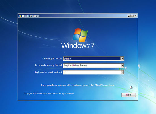 Installing Windows 7. how to Install Windows 7