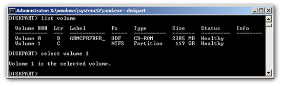 Windows 7 Partition